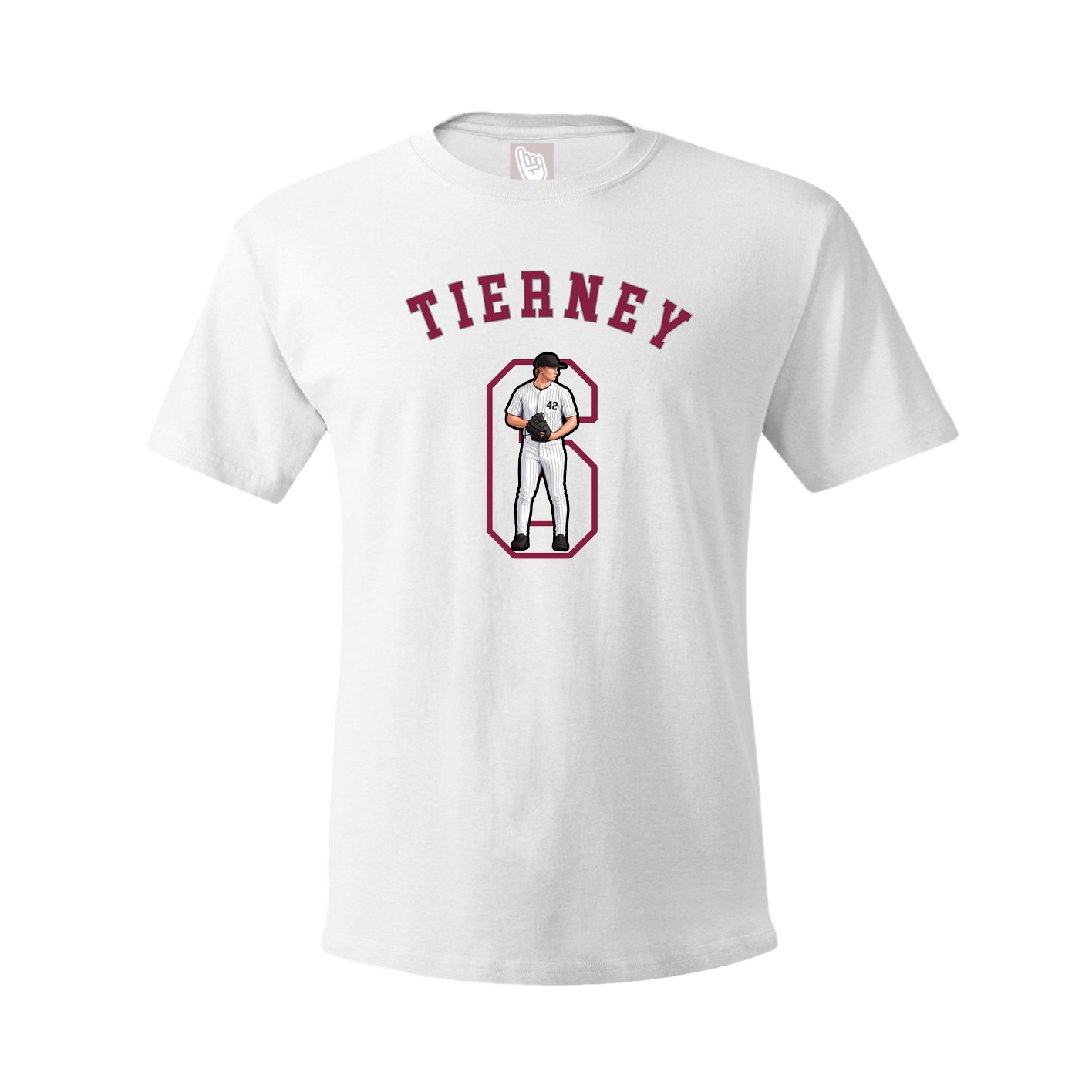 Youth Tee — Shirsey Arch in White