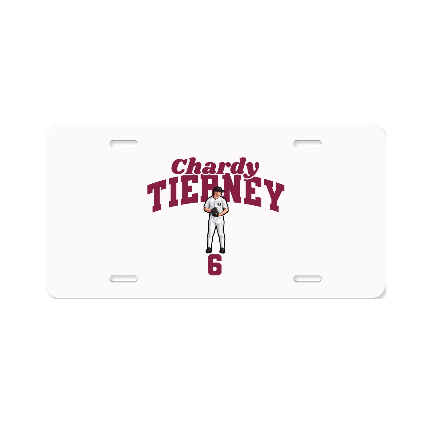 License Plate — Signature Arch in Classic