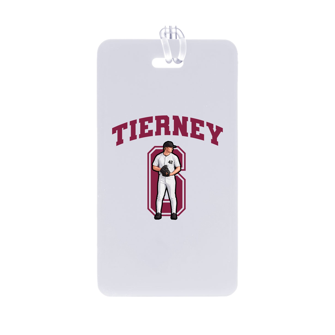 Bag Tag — Number in Classic