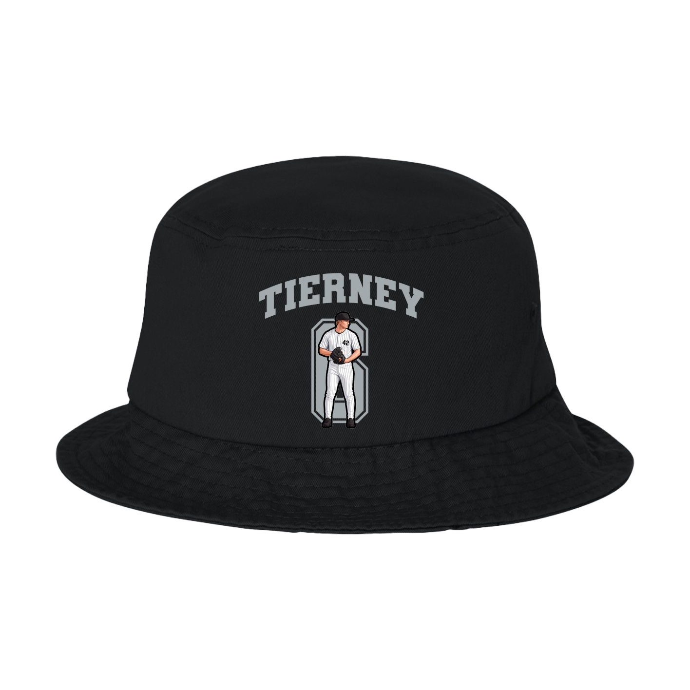Bucket Cap — Number in Black