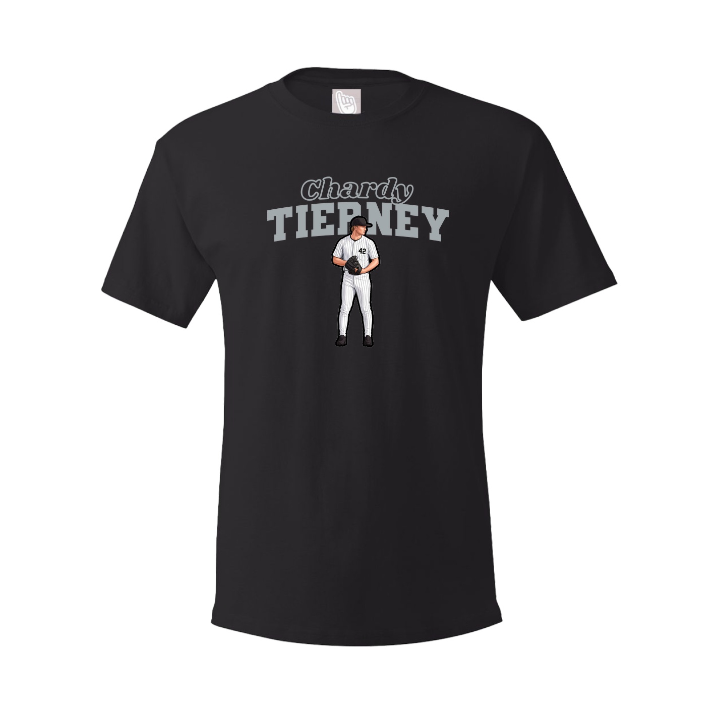 Youth Tee — Name Arch in Black