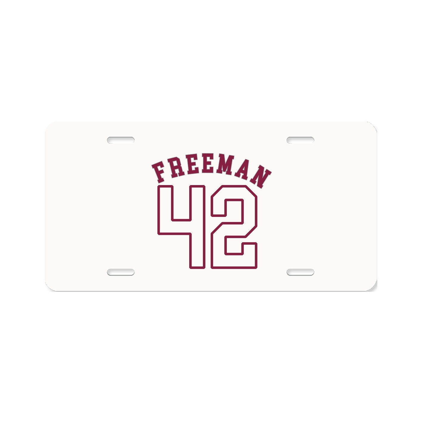 License Plate — Shirsey Arch in Classic