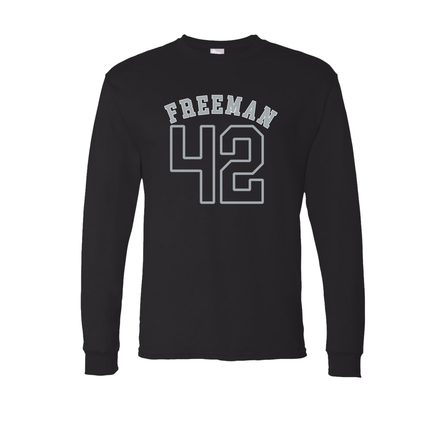 Long Sleeve Tee — Shirsey Arch in Black