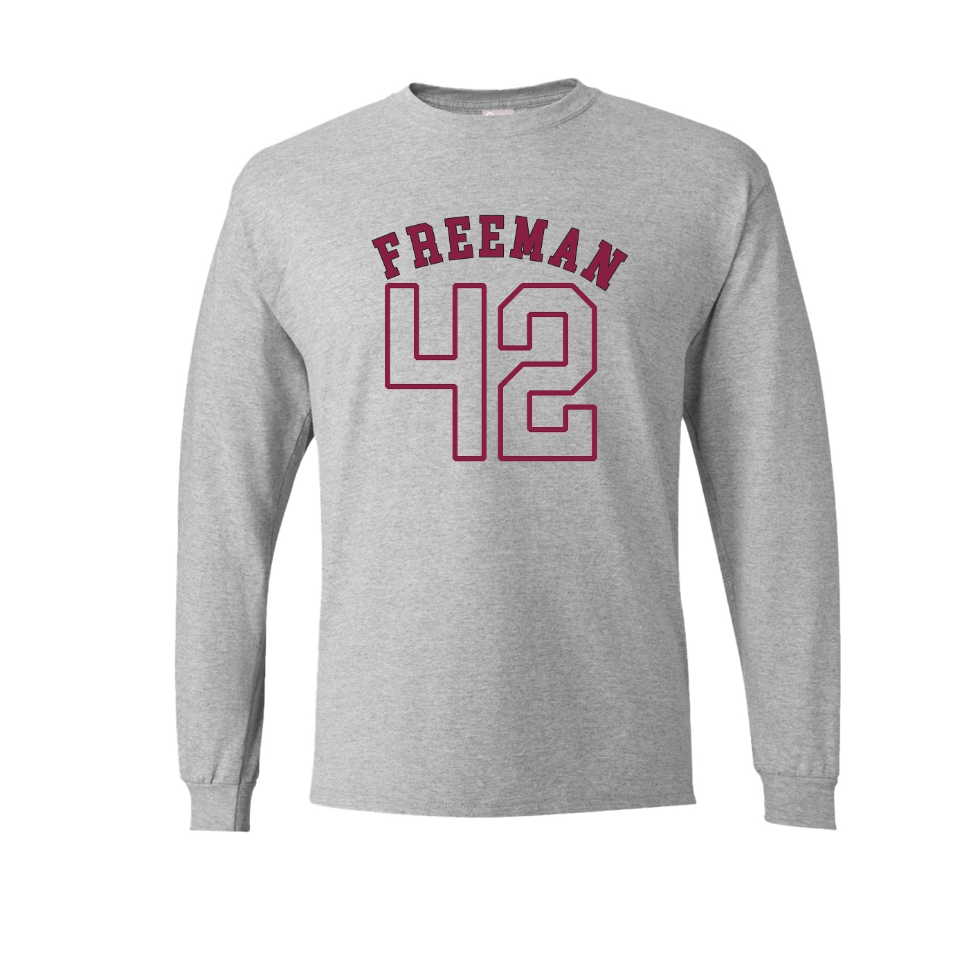 Long Sleeve Tee — Shirsey Arch in Grey