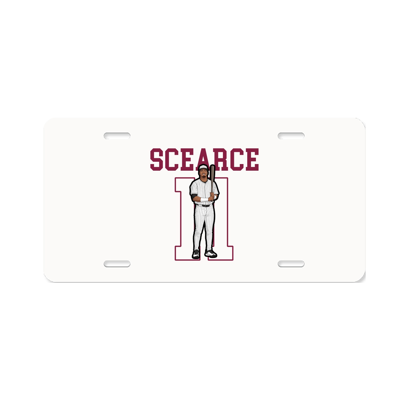 License Plate — Shirsey in Classic