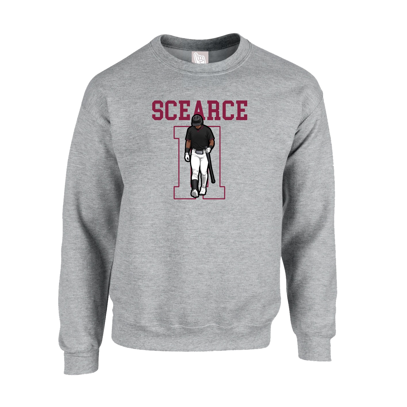 Fleece Crew — Shirsey in Grey