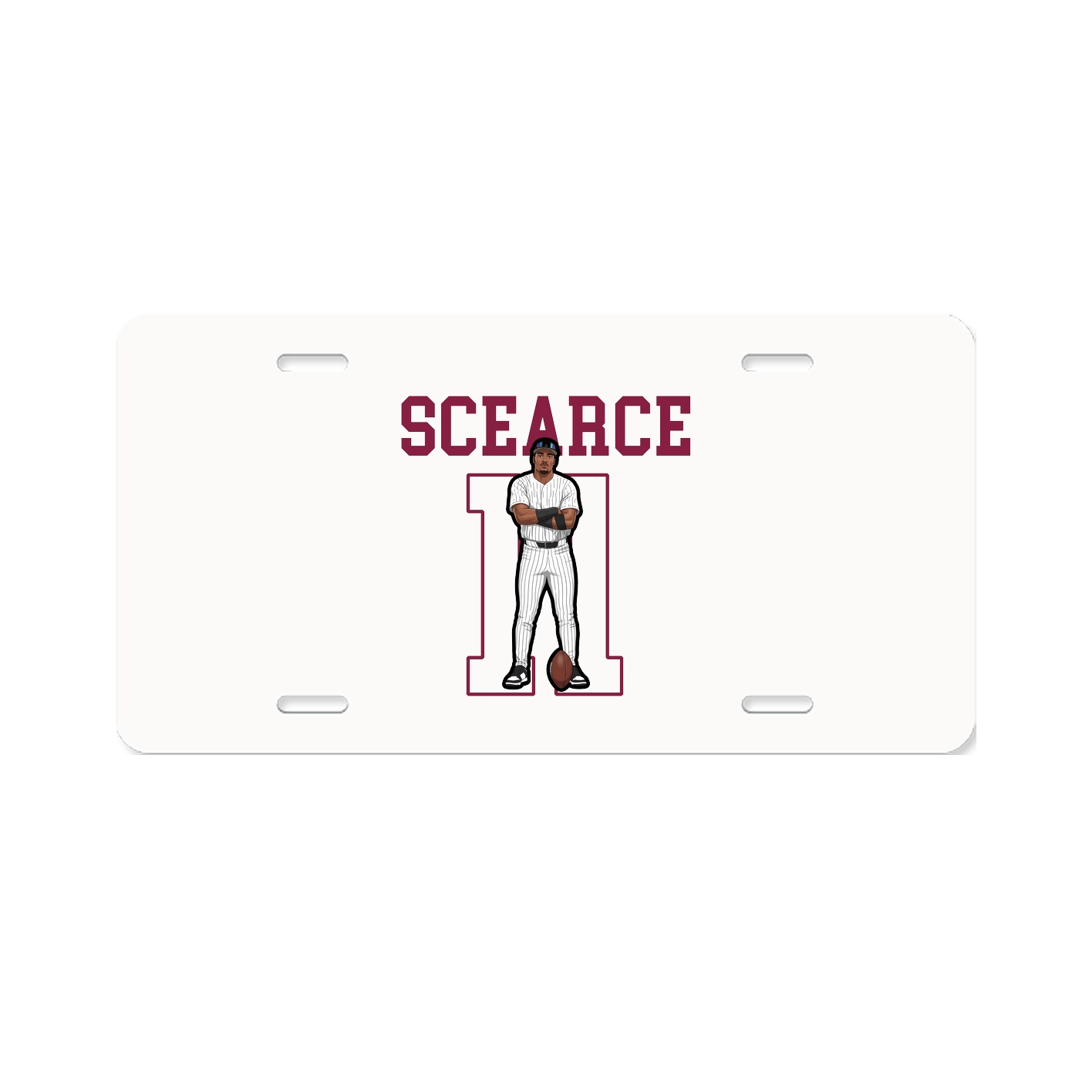 Aluminum License Plate