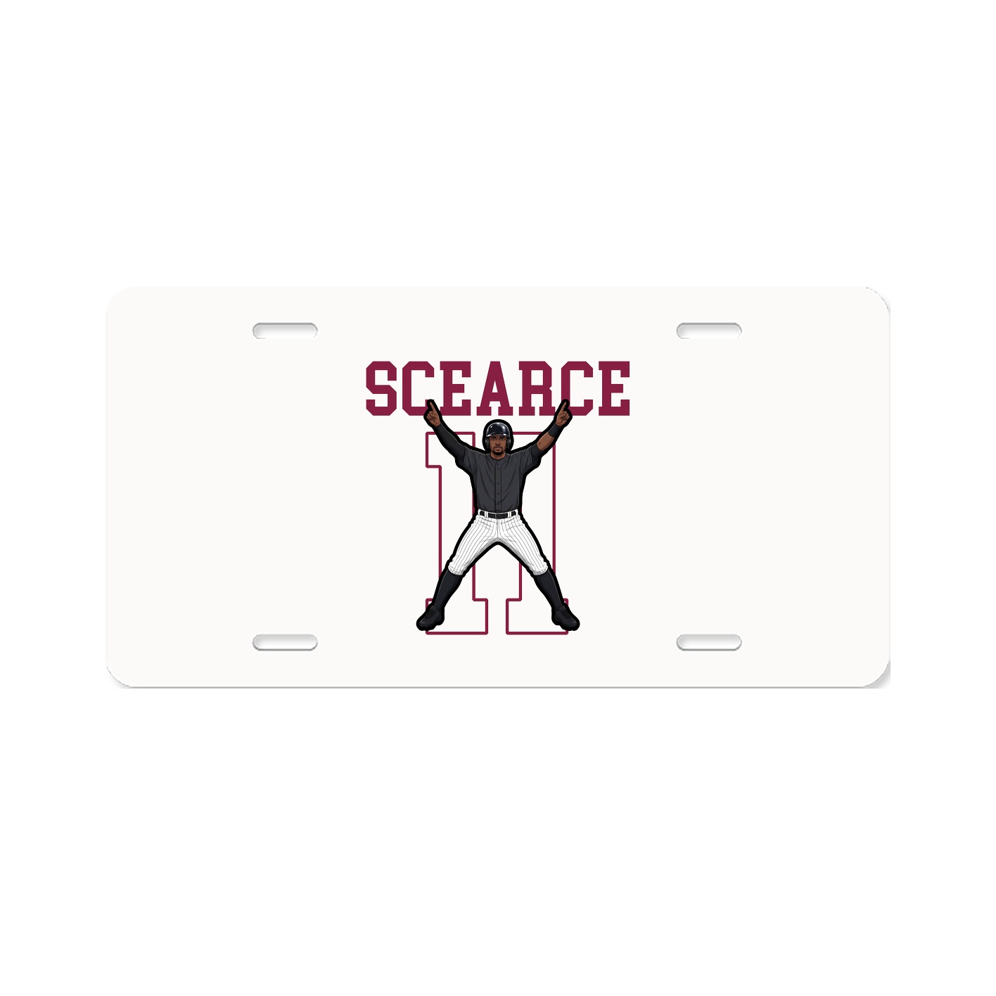 License Plate — Shirsey in Classic
