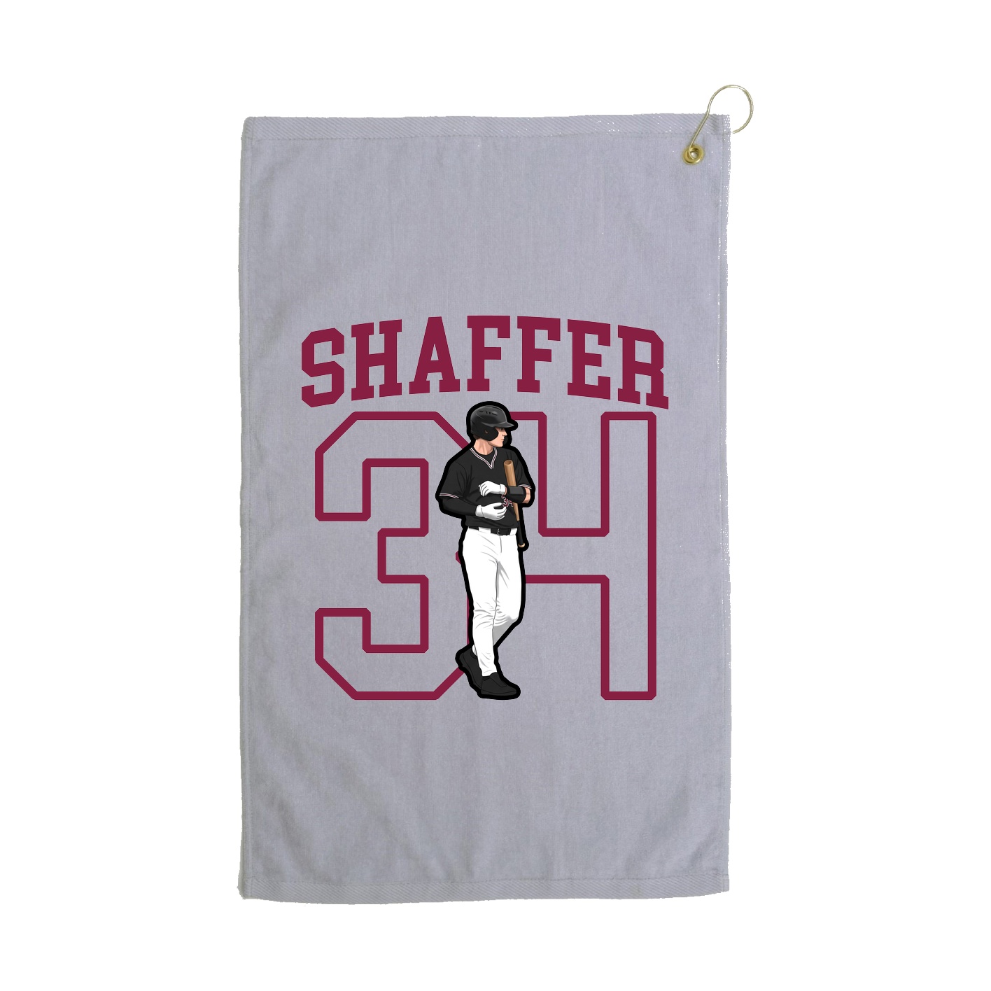Golf Towel — Shirsey in Grey