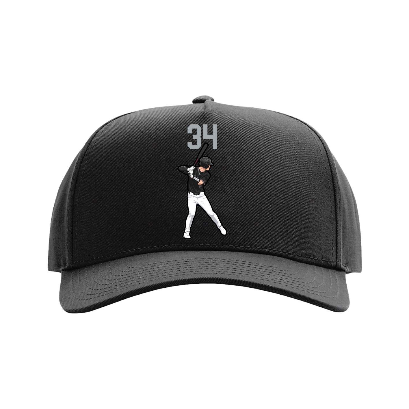 Full Fabric Five-Panel Champ Cap