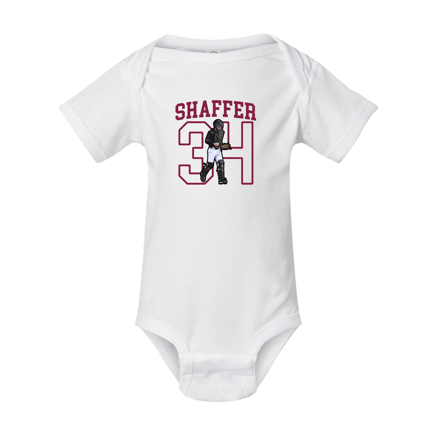 Baby Onesie — Shirsey in White