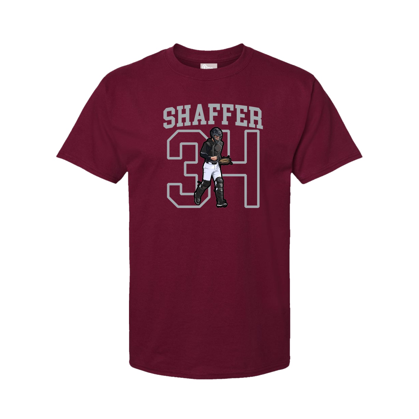 Youth Tee — Shirsey in Cardinal