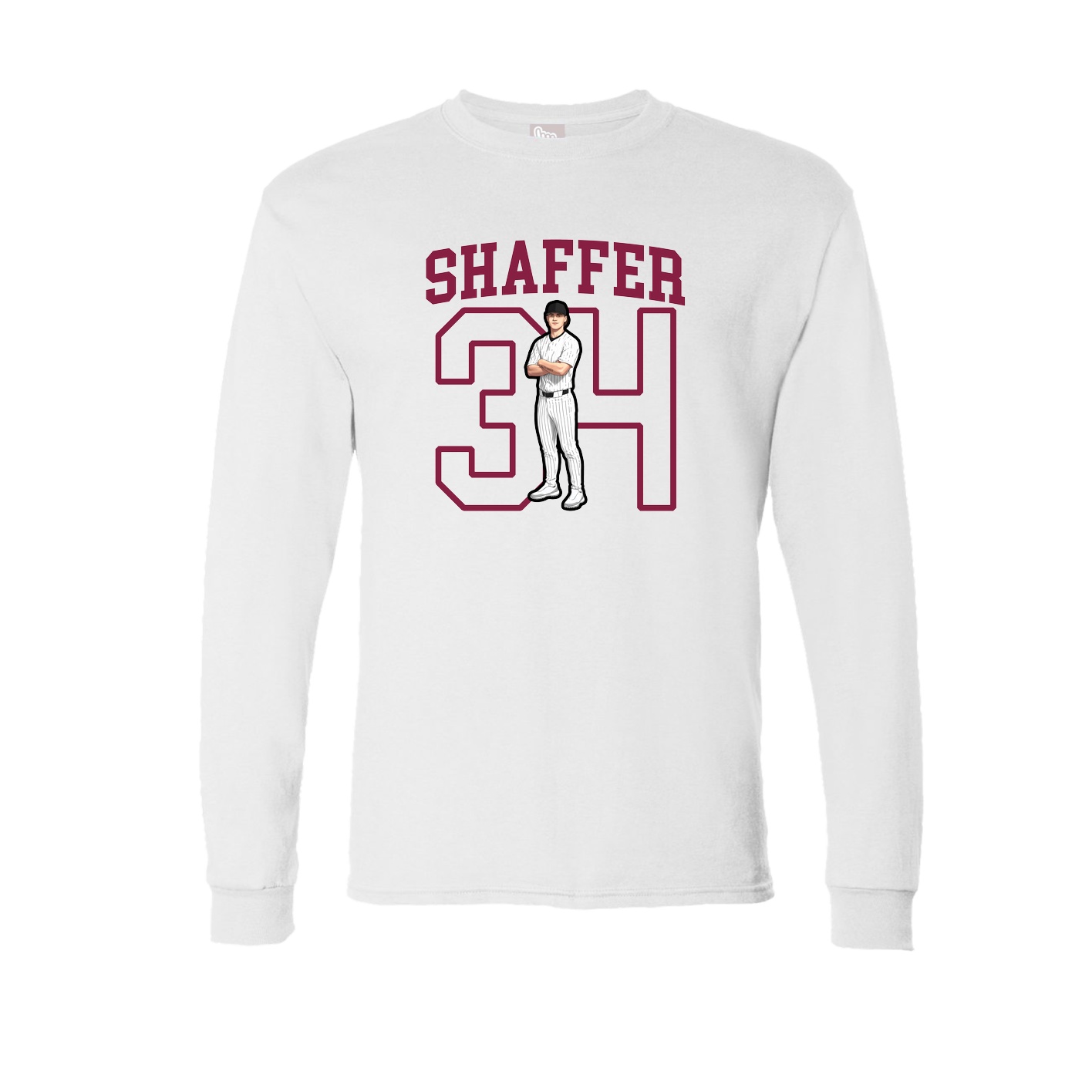 Long Sleeve Tee — Shirsey in White