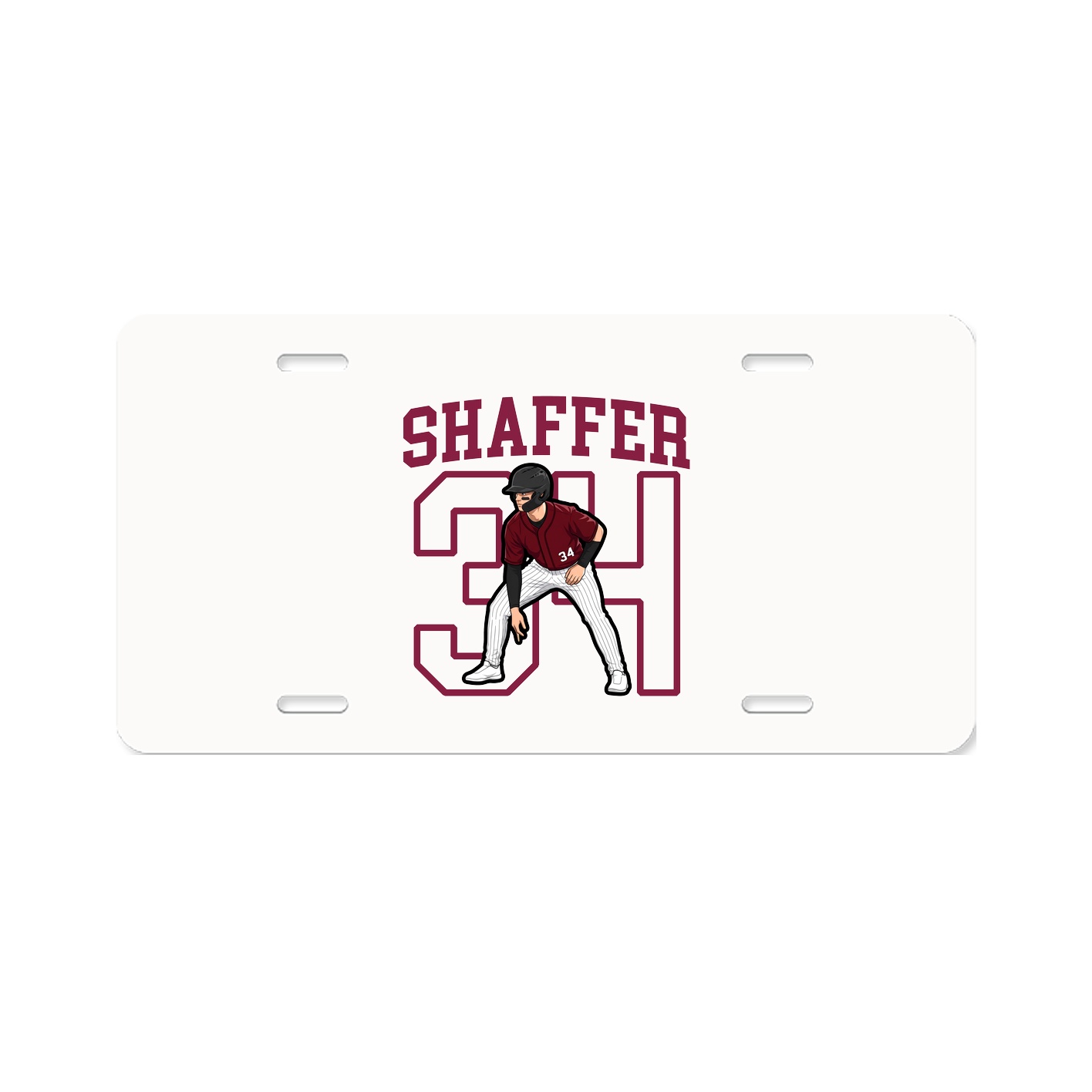 License Plate — Shirsey in Classic