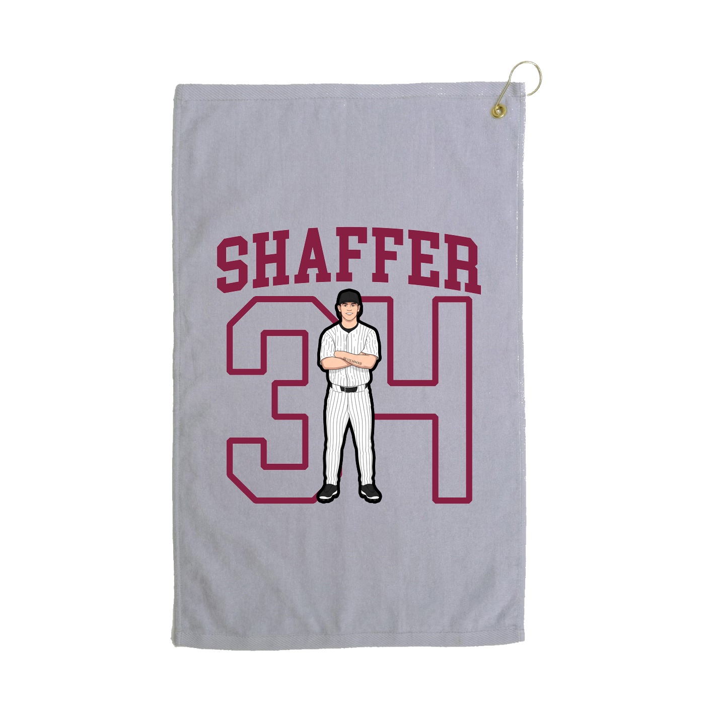 Golf Towel — Shirsey in Grey