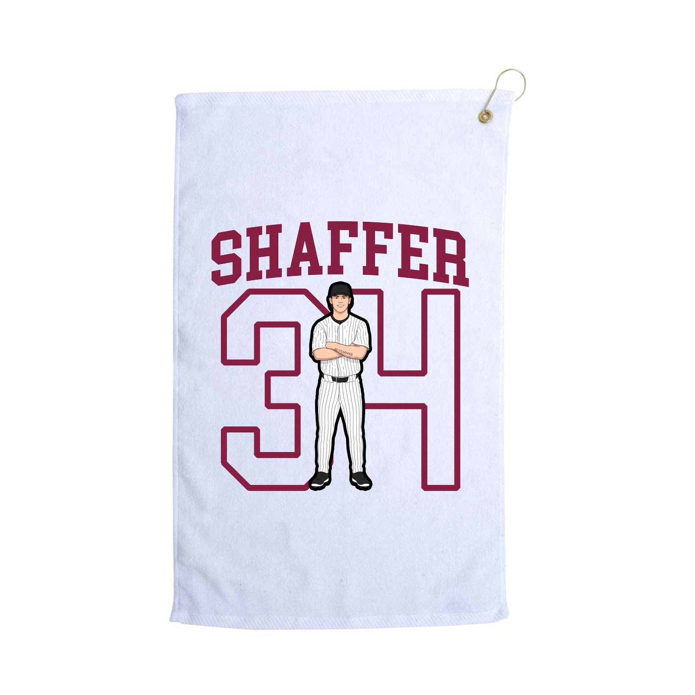 Terry Velour Golf Towel