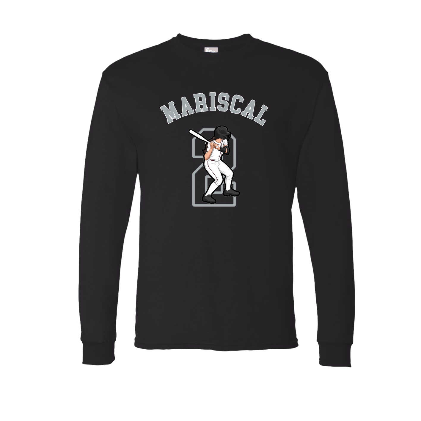 Long Sleeve Tee — Shirsey Arch in Black