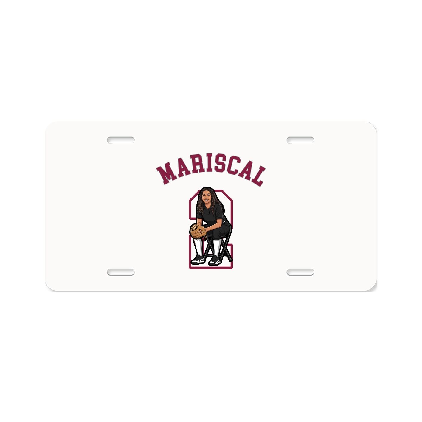 License Plate — Shirsey Arch in Classic