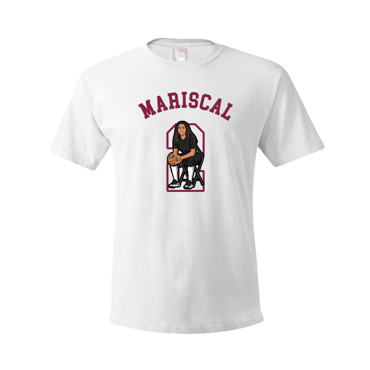 Tee — Shirsey Arch in White