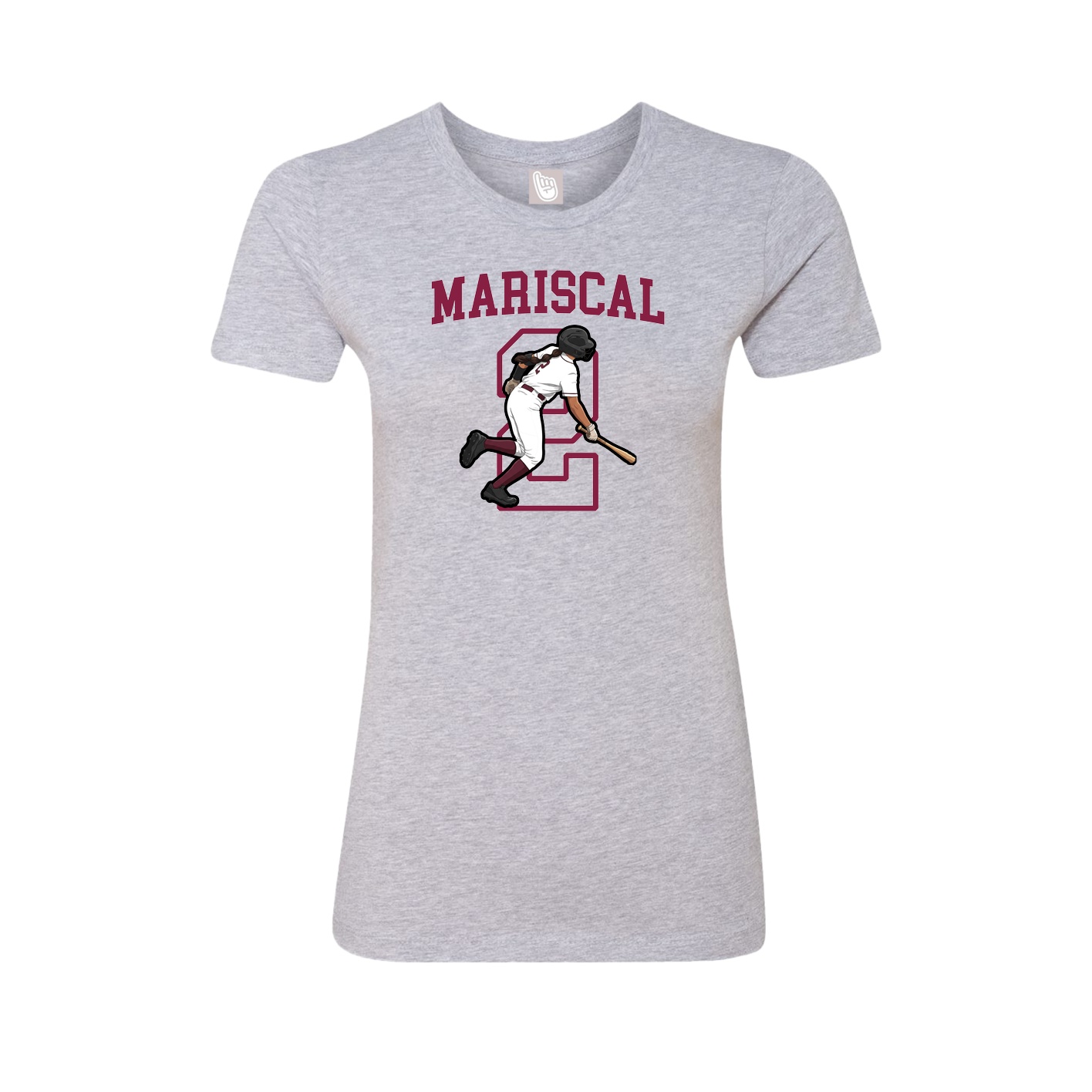 Fitted Women's Tee — Shirsey in Grey