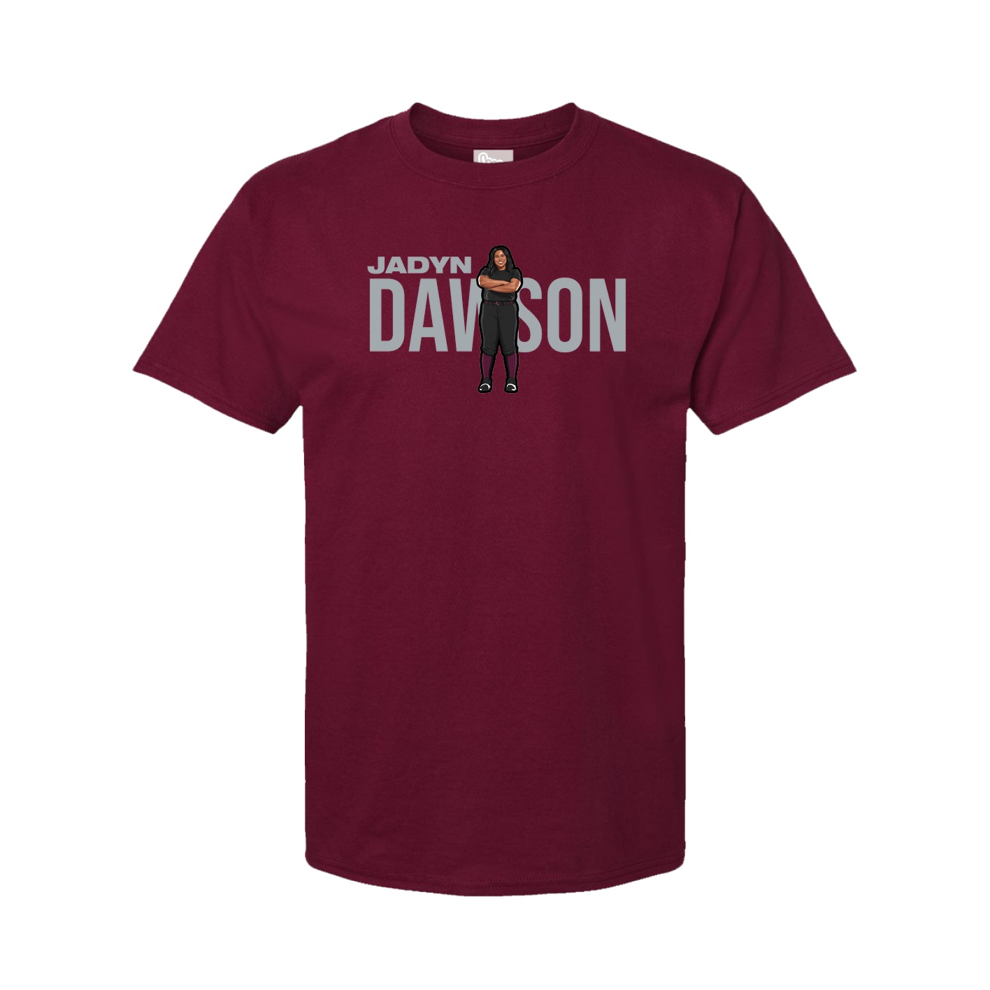 Tee — Player Name in Cardinal