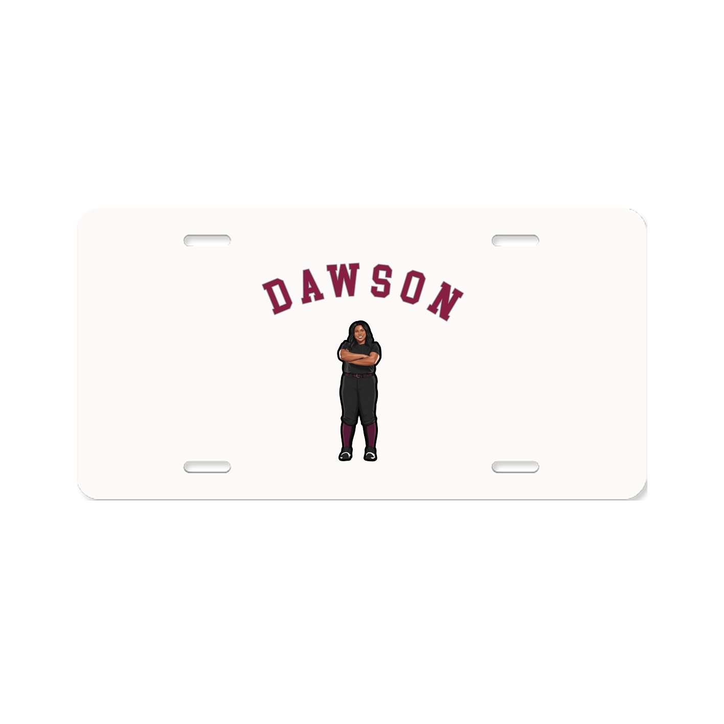 License Plate — Shirsey Arch in Classic