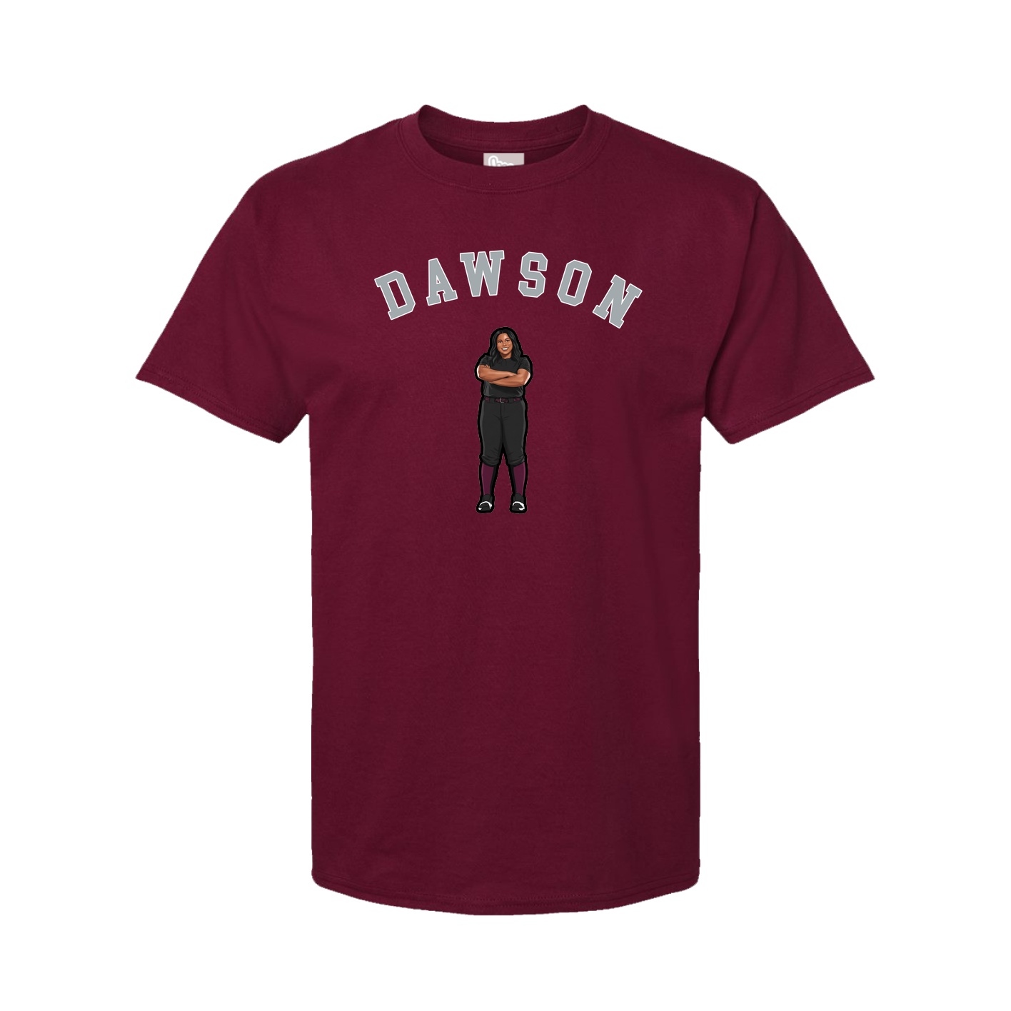 Youth Tee — Shirsey Arch in Cardinal