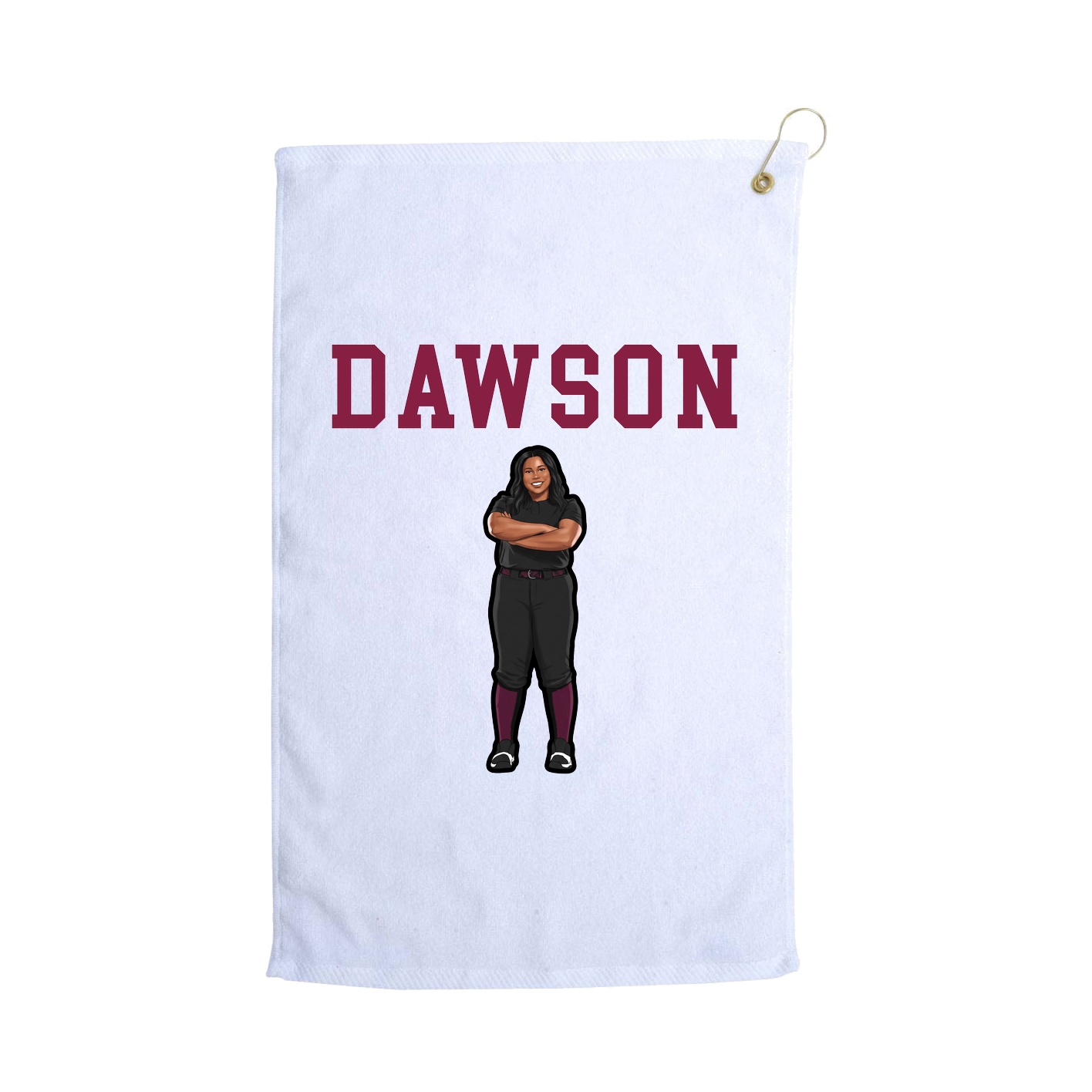 Golf Towel — Shirsey in White