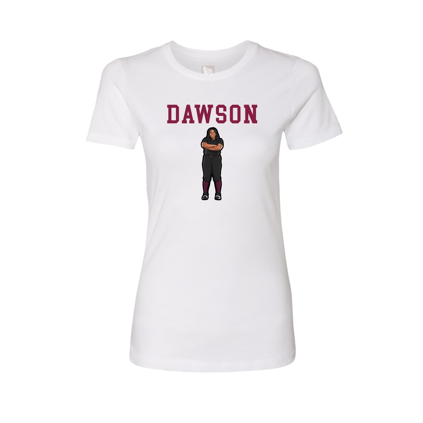 Fitted Women's Tee — Shirsey in White