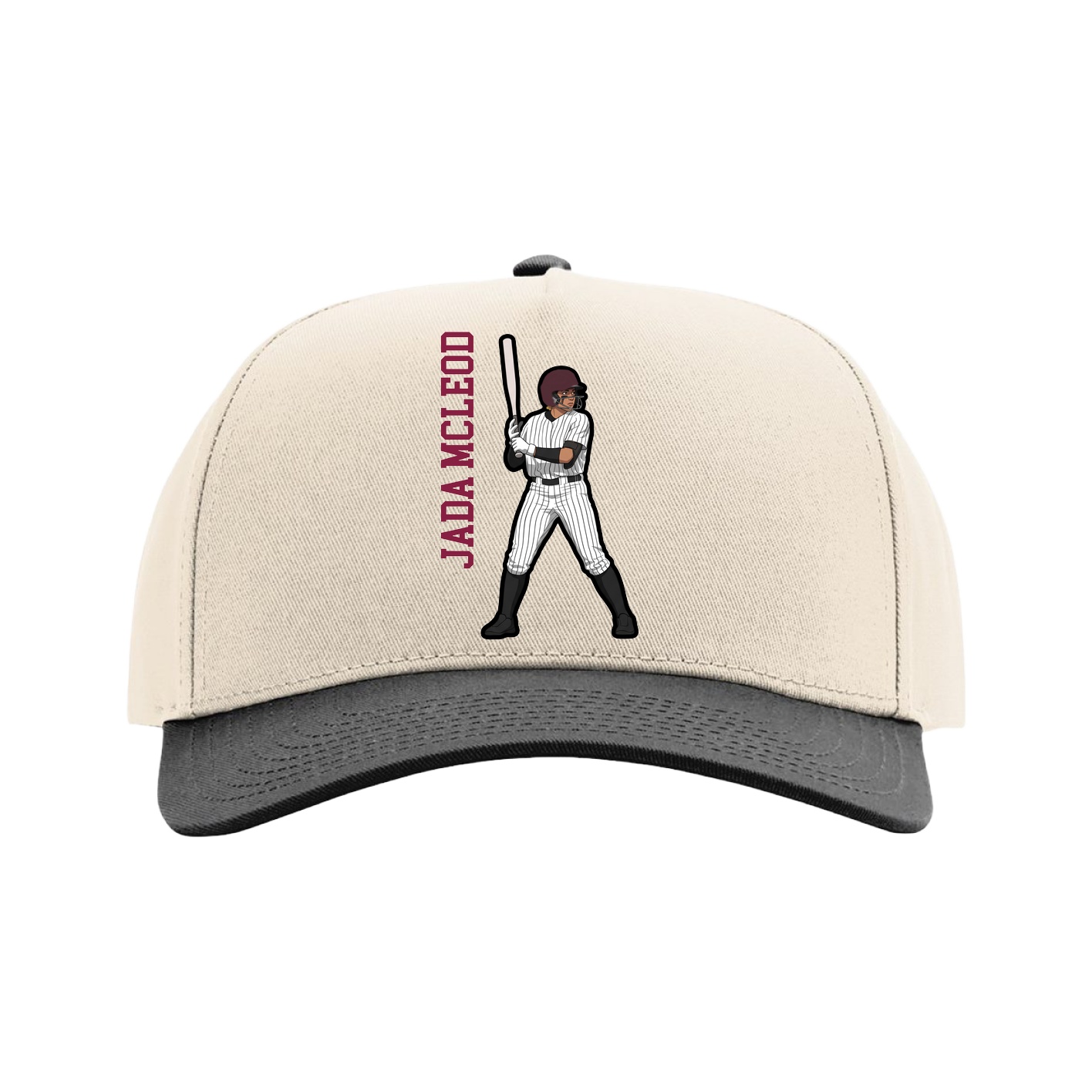 Full Fabric Five-Panel Champ Cap