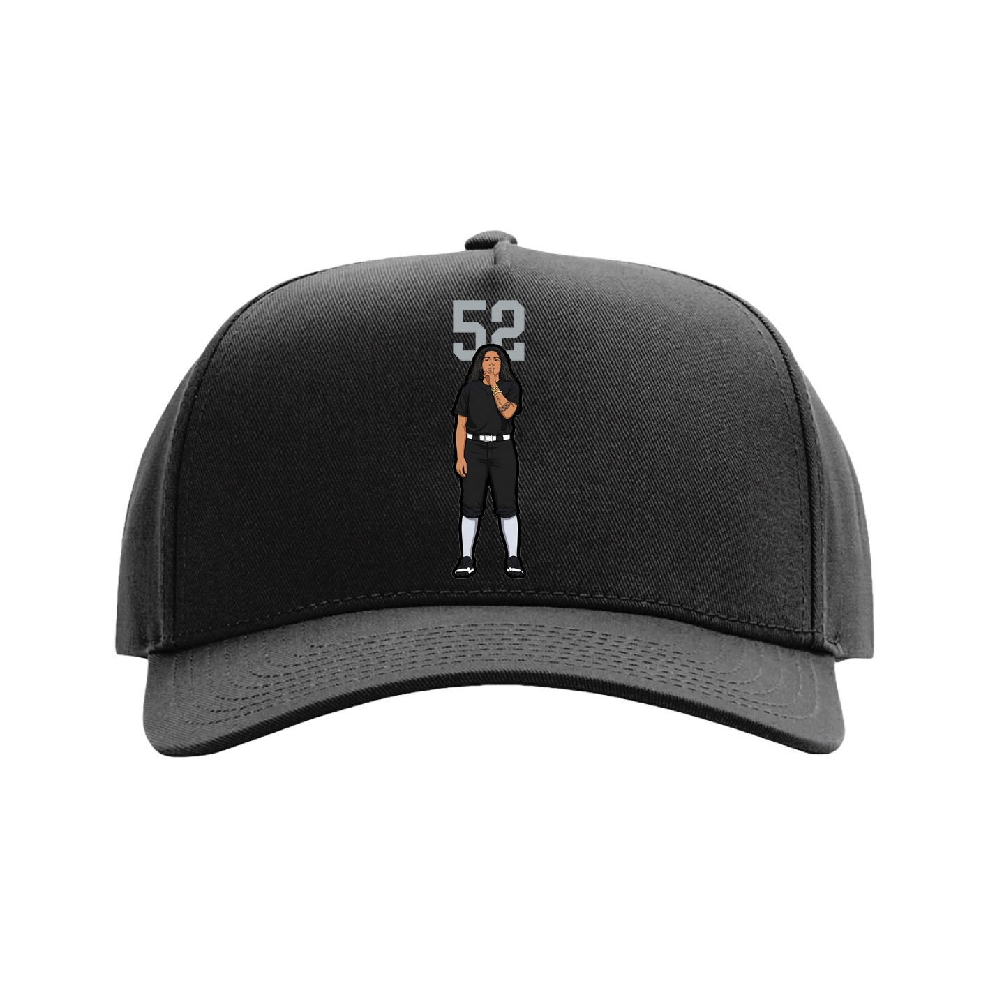 Full Fabric Five-Panel Champ Cap