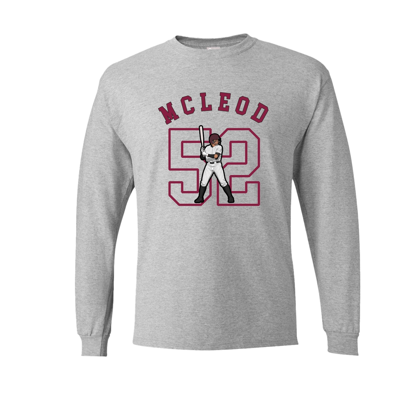 Long Sleeve Tee — Shirsey Arch in Grey