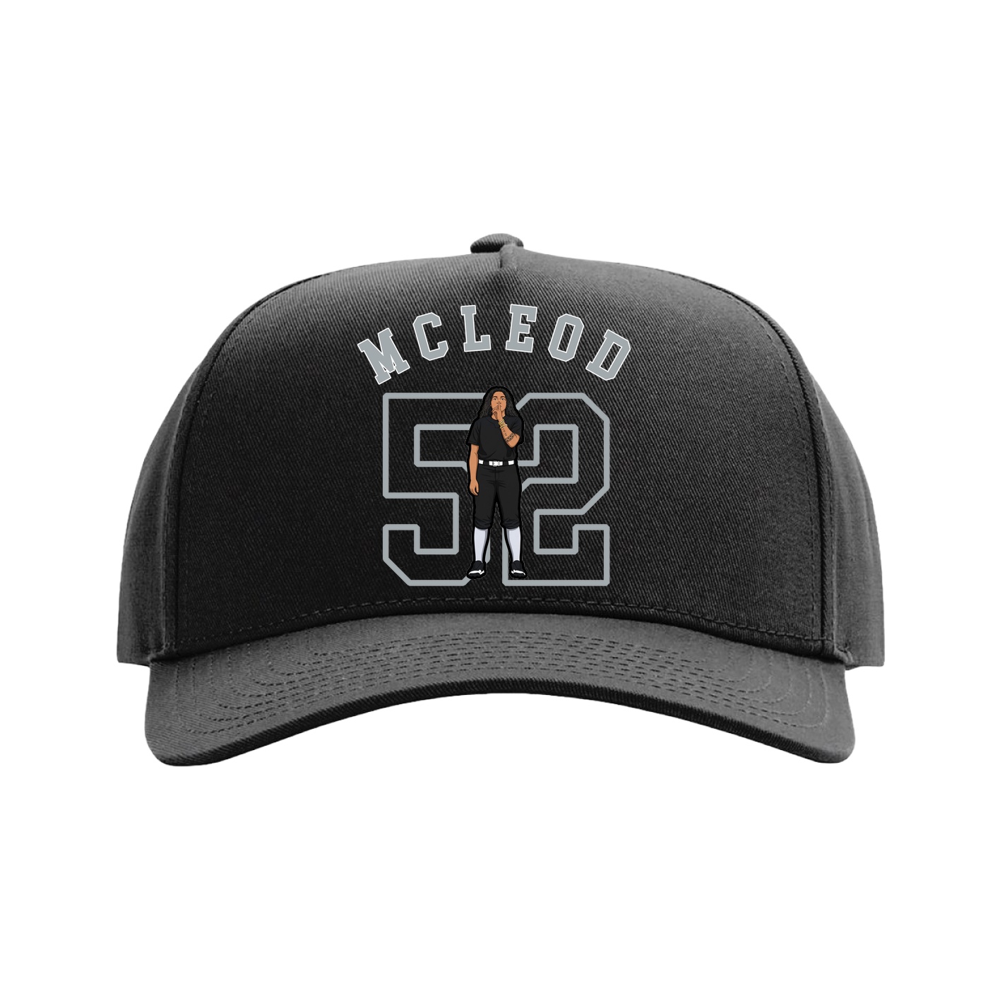 Full Fabric Five-Panel Champ Cap