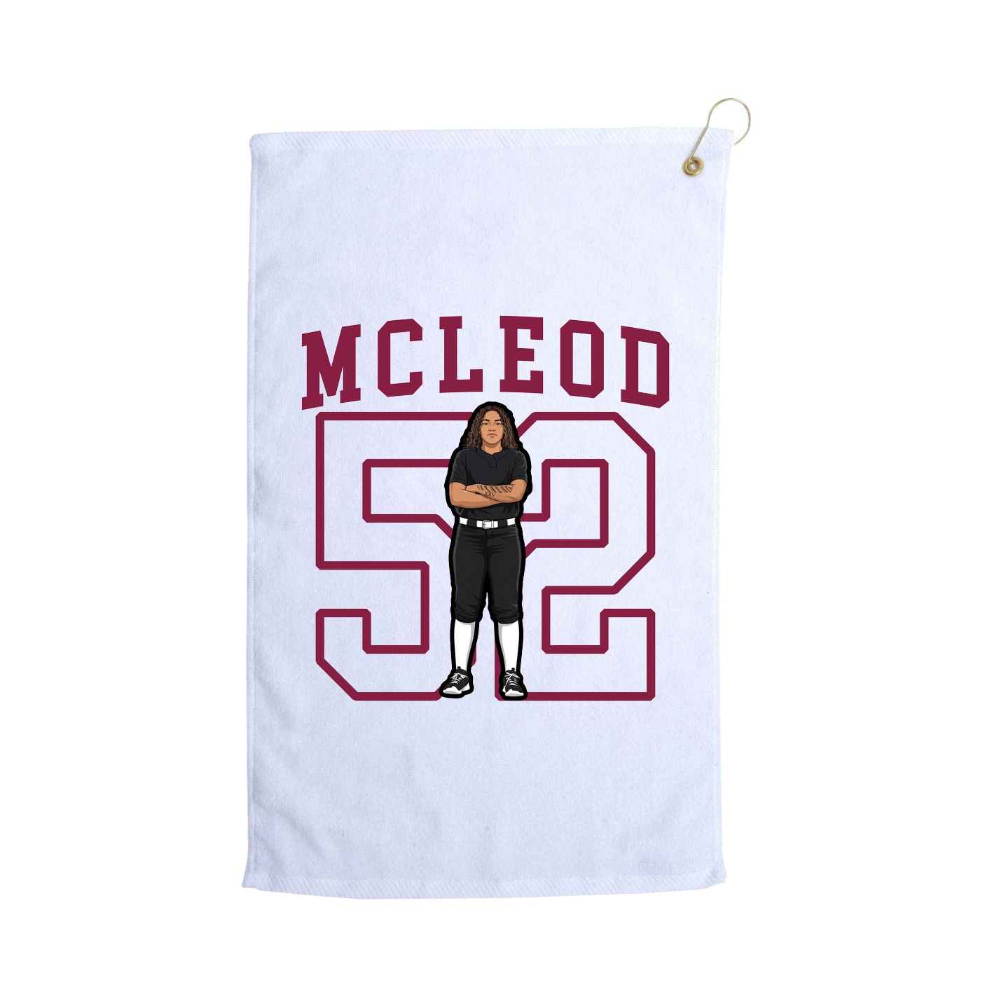 Terry Velour Golf Towel