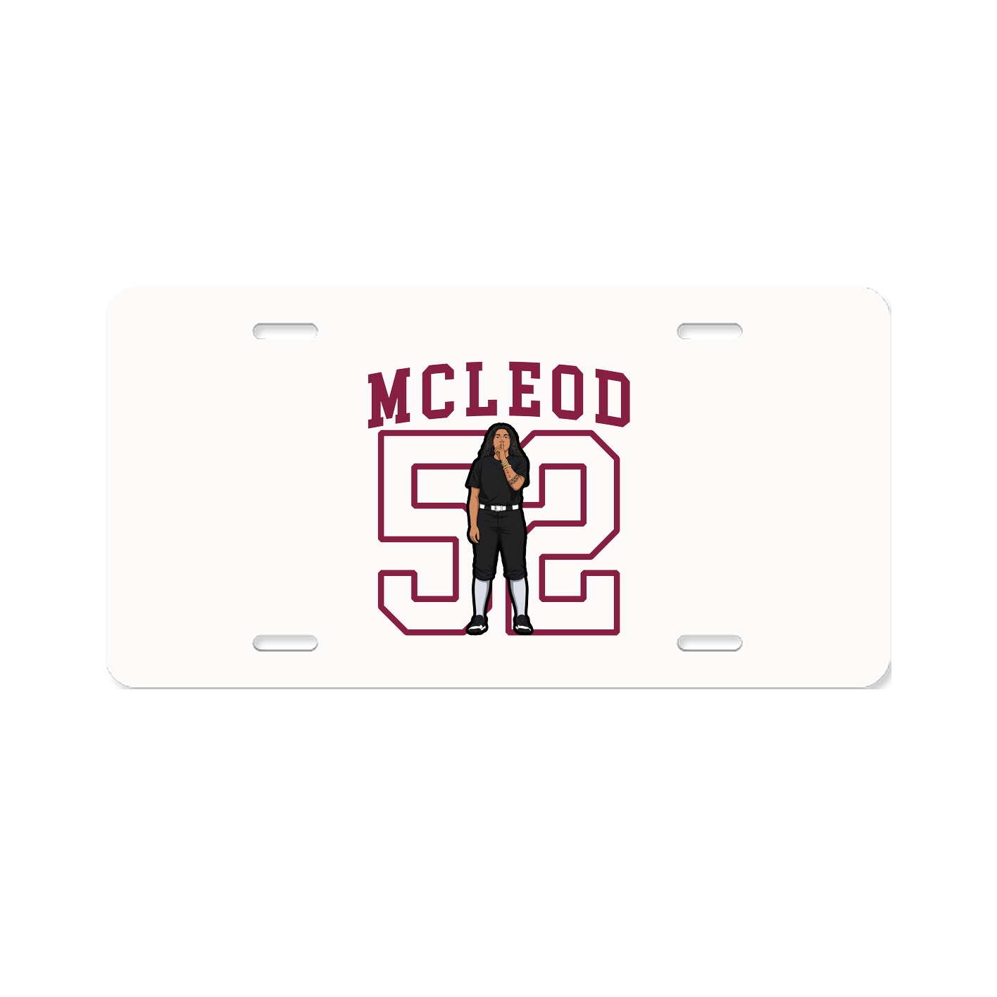 License Plate — Shirsey in Classic