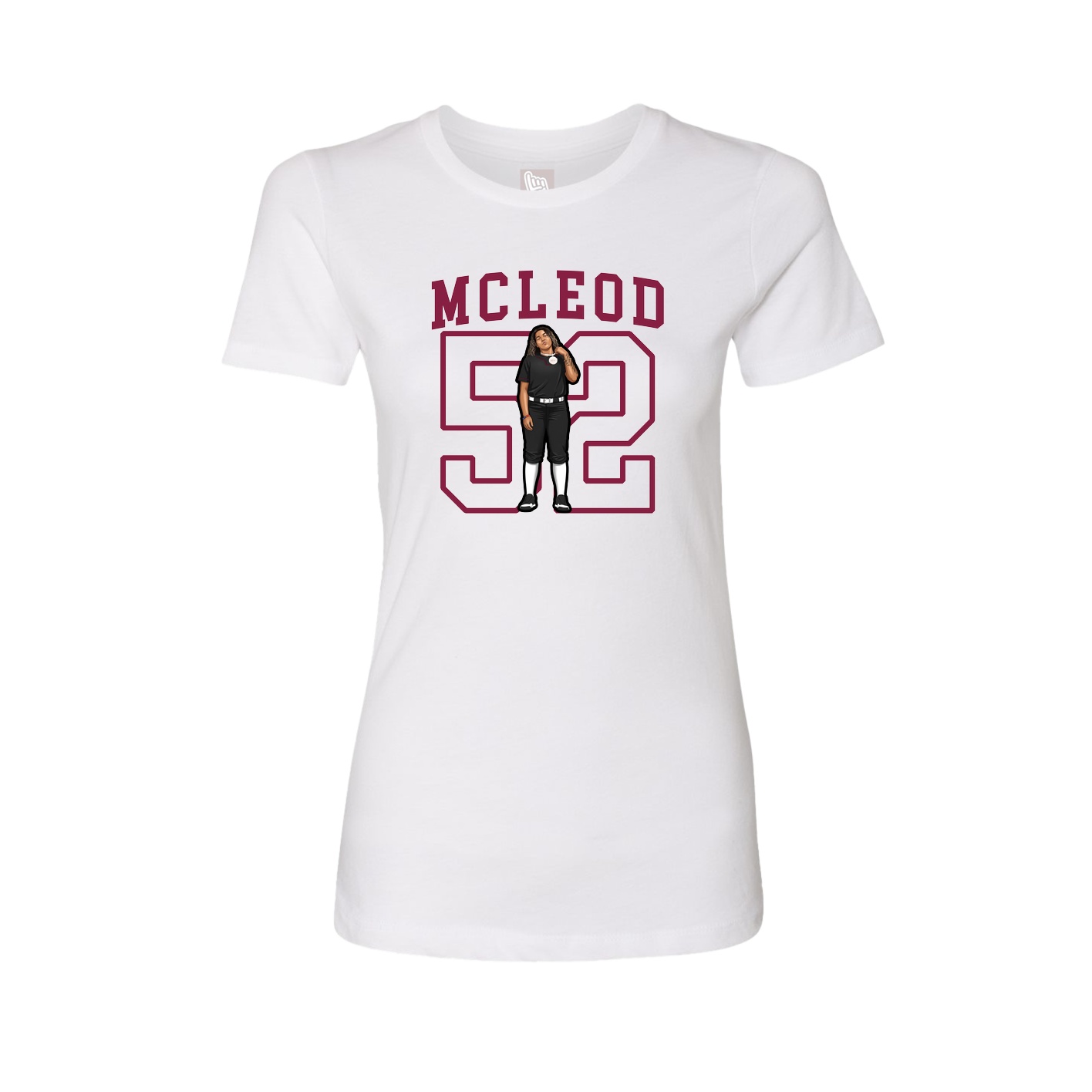 Fitted Women's Tee — Shirsey in White