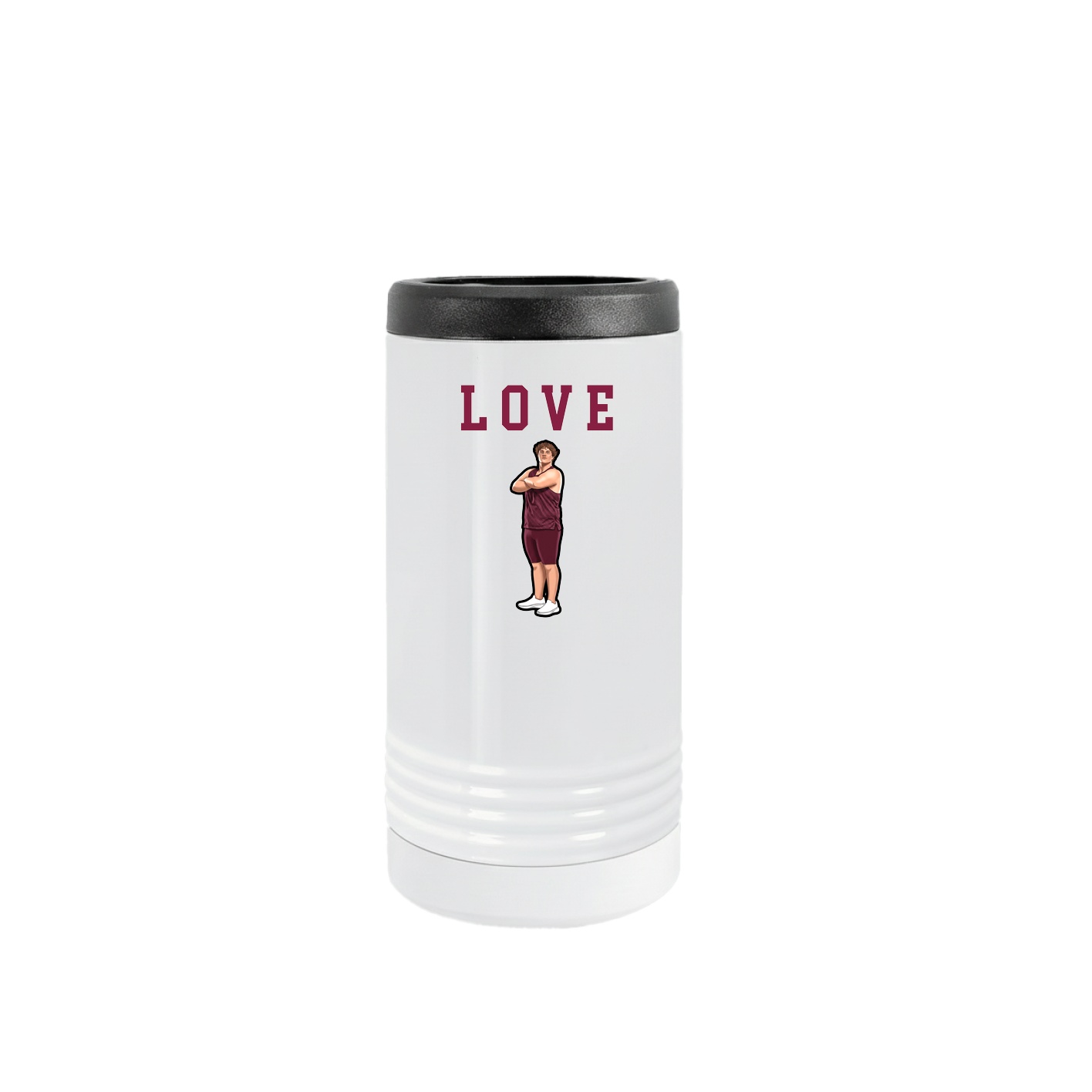 Slim Beverage Holder — Shirsey in White