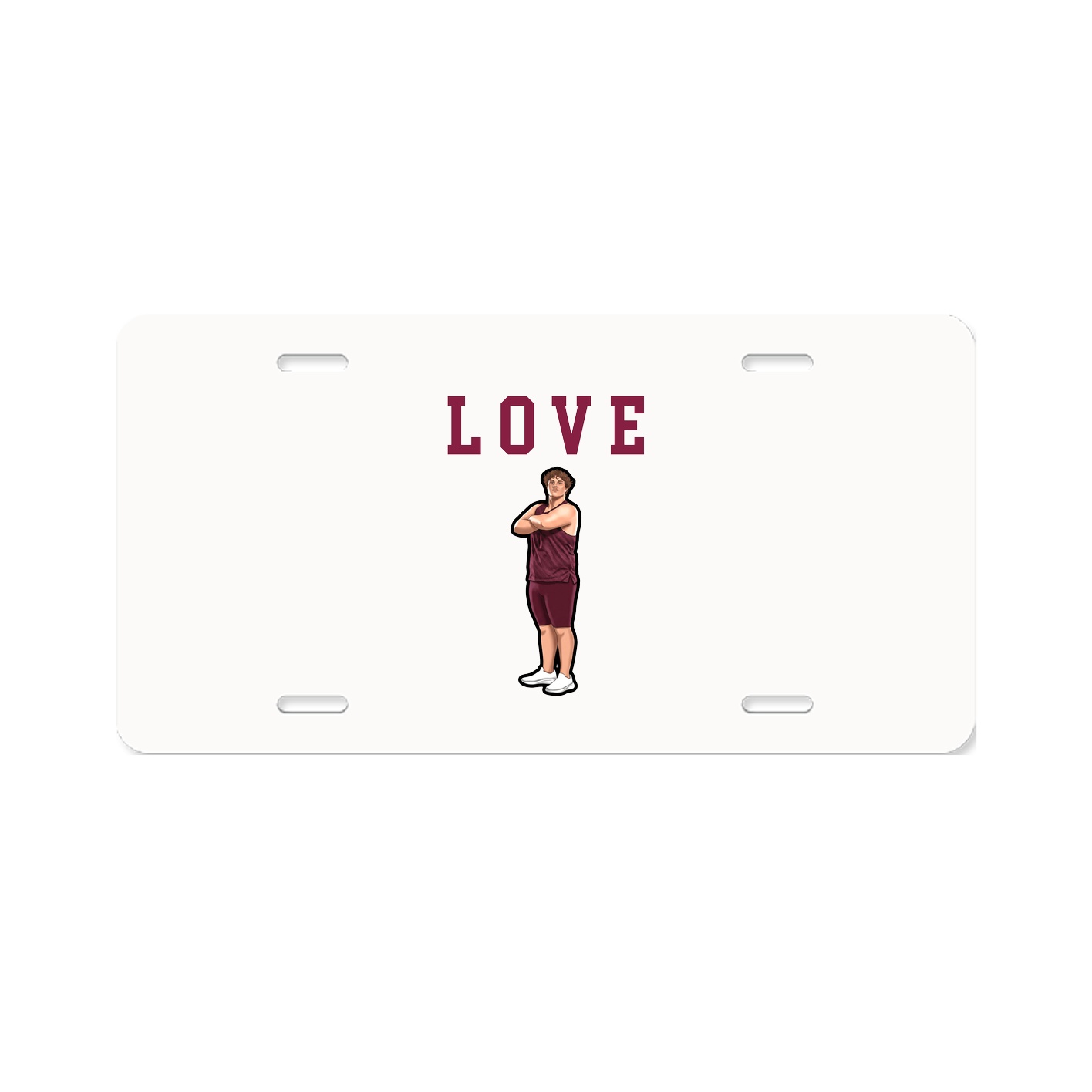 License Plate — Shirsey in Classic
