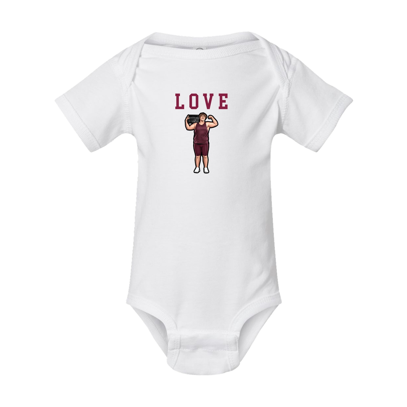 Baby Onesie — Shirsey in White