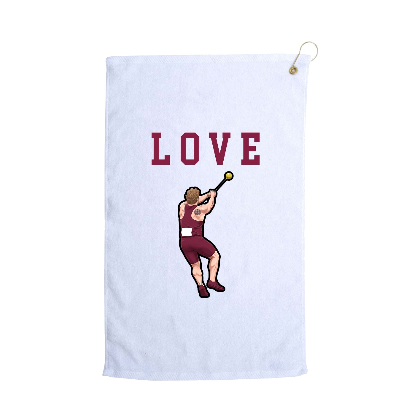 Golf Towel — Shirsey in White