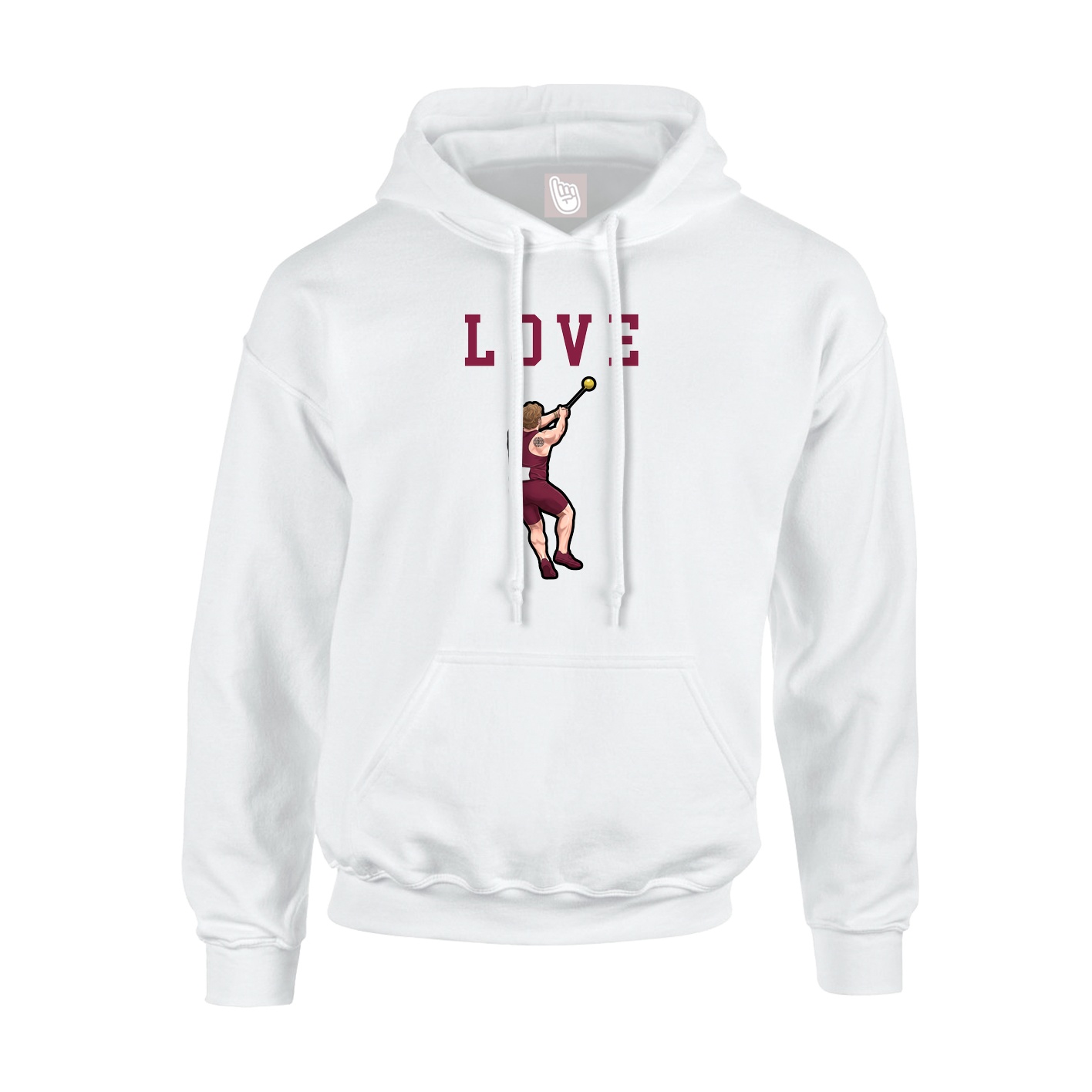 Youth Hoodie — Shirsey in White