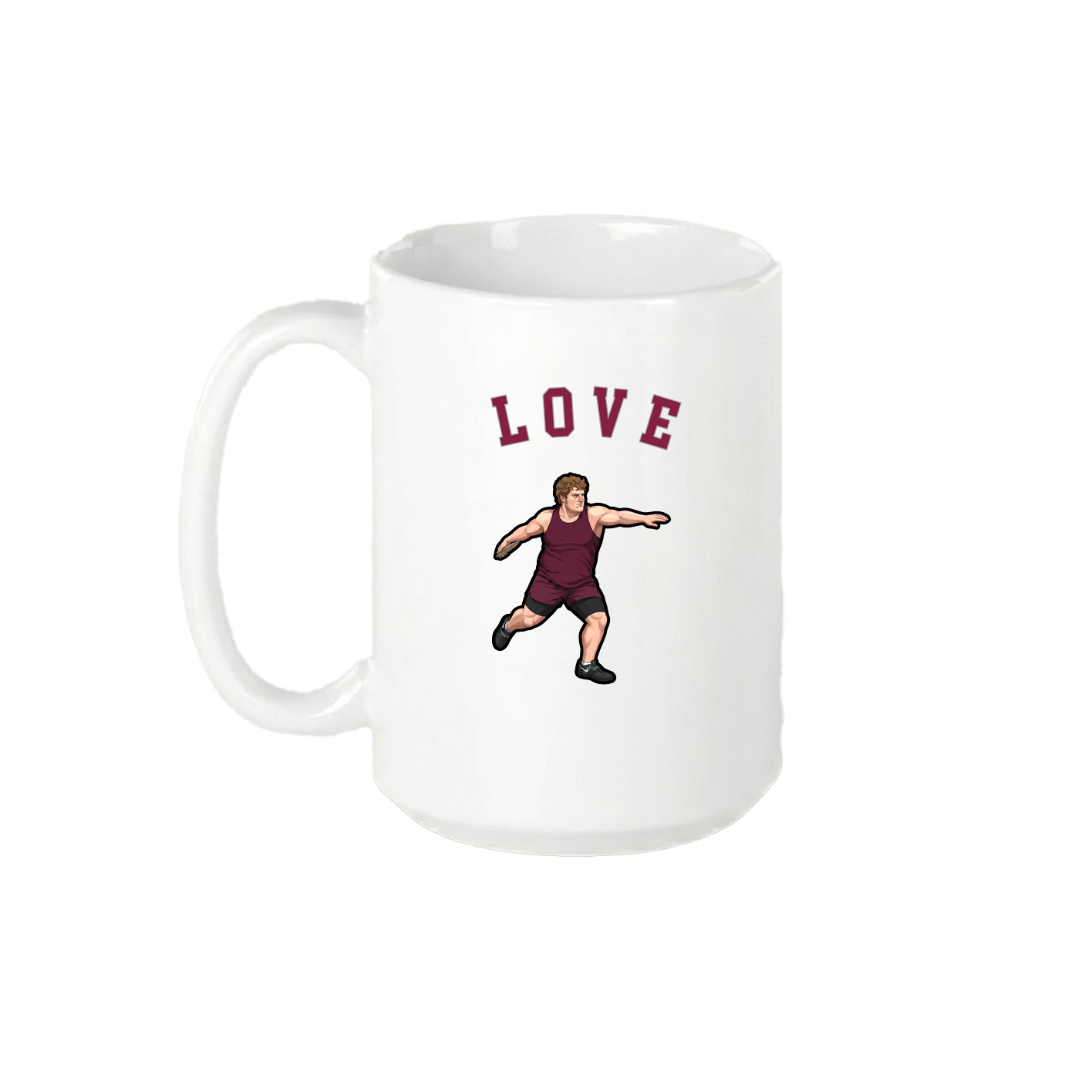 15oz Coffee Mug — Shirsey Arch in White