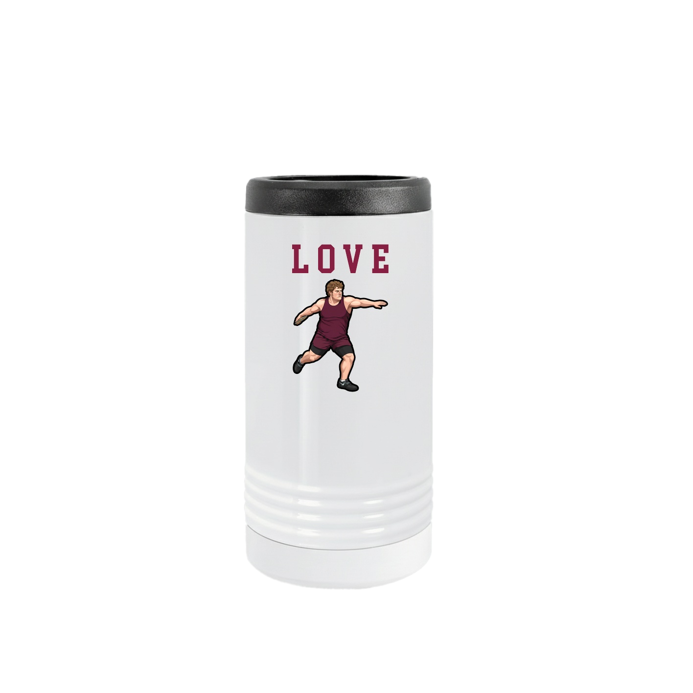 Slim Beverage Holder — Shirsey in White