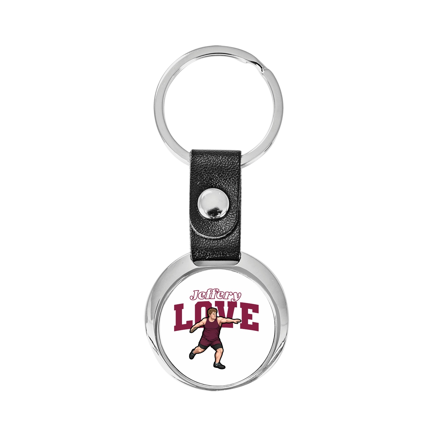 Key Chain — Name Arch in Classic