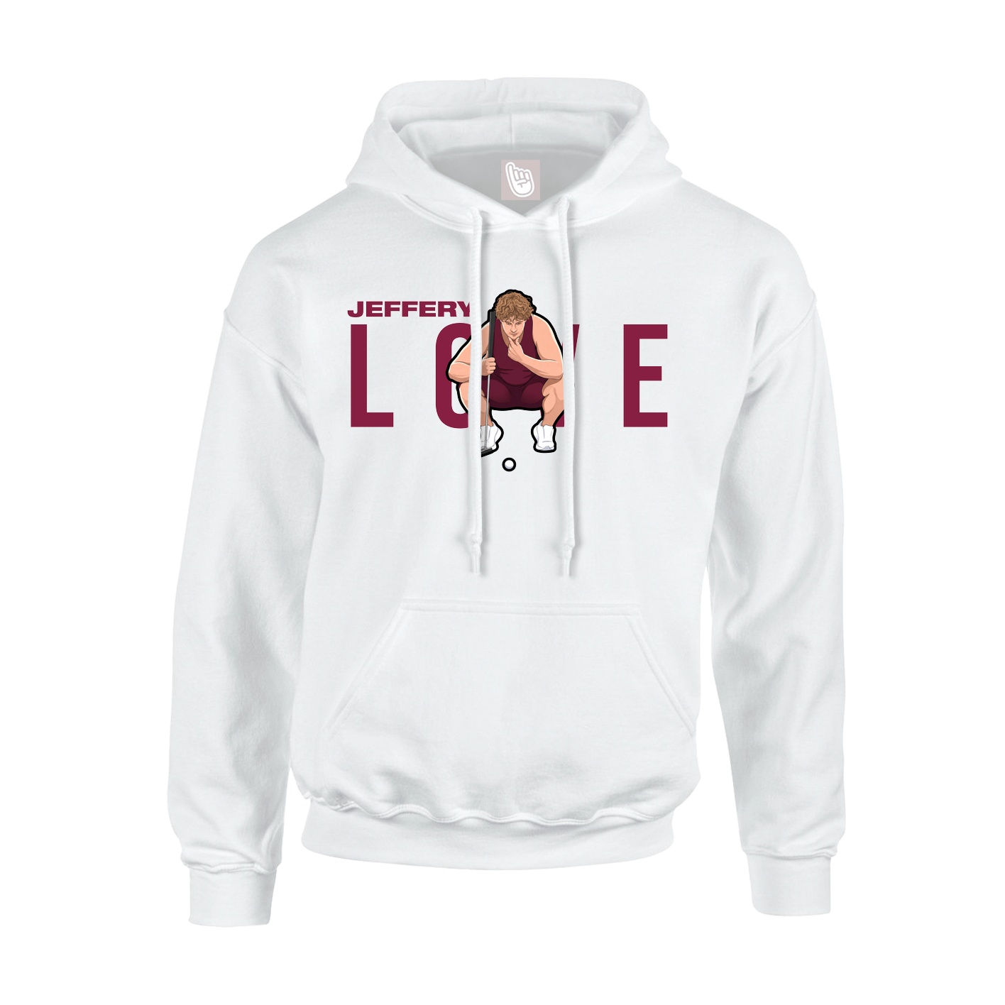 Hoodie — Player Name in White