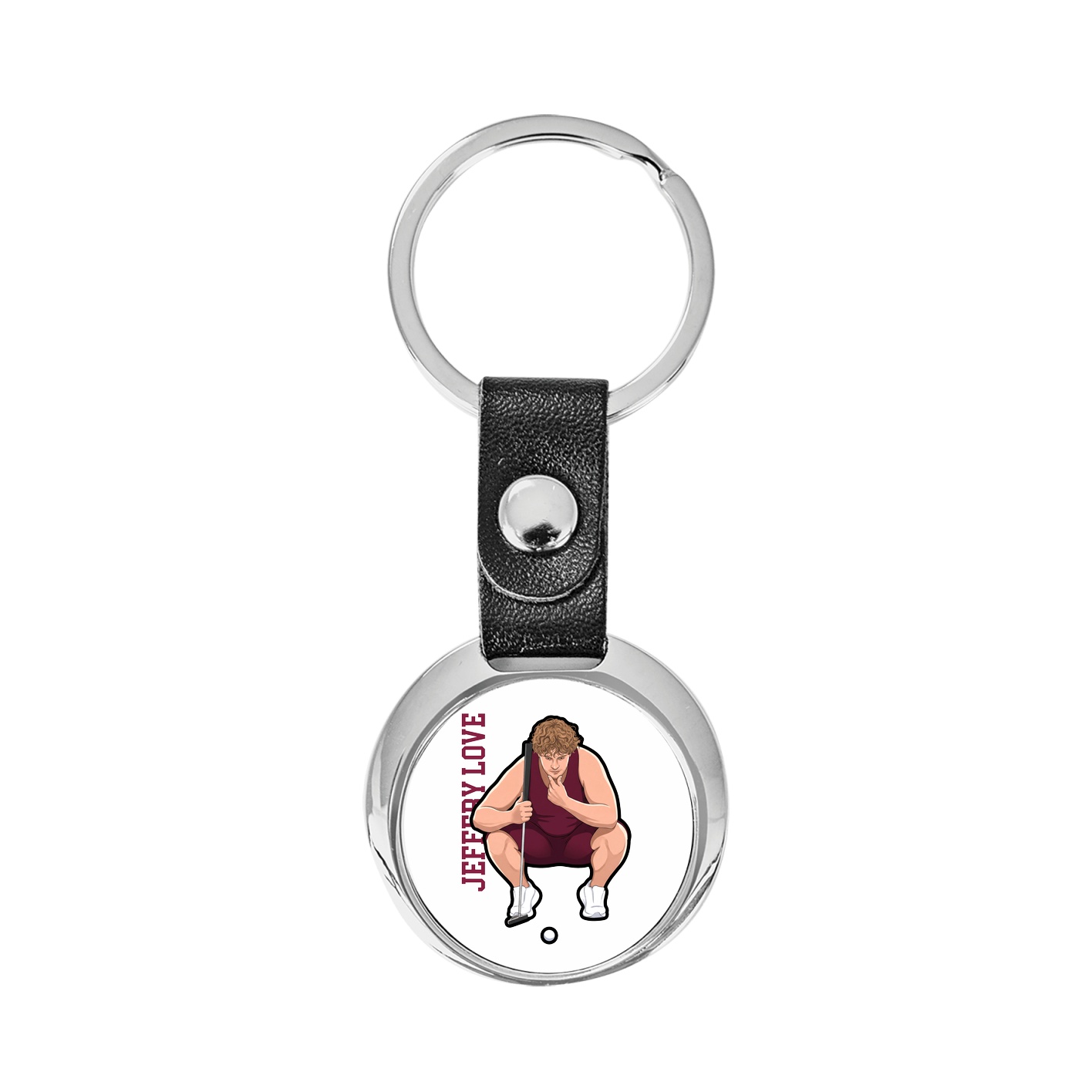 Key Chain — Name Vertical in Classic