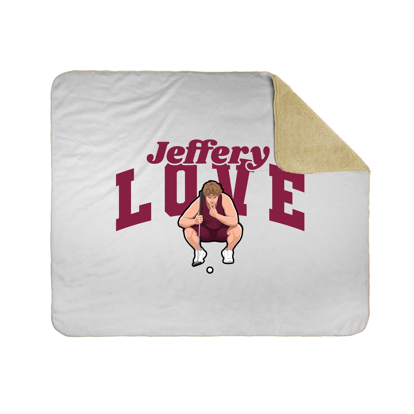 Throw Blanket — Signature Arch in White