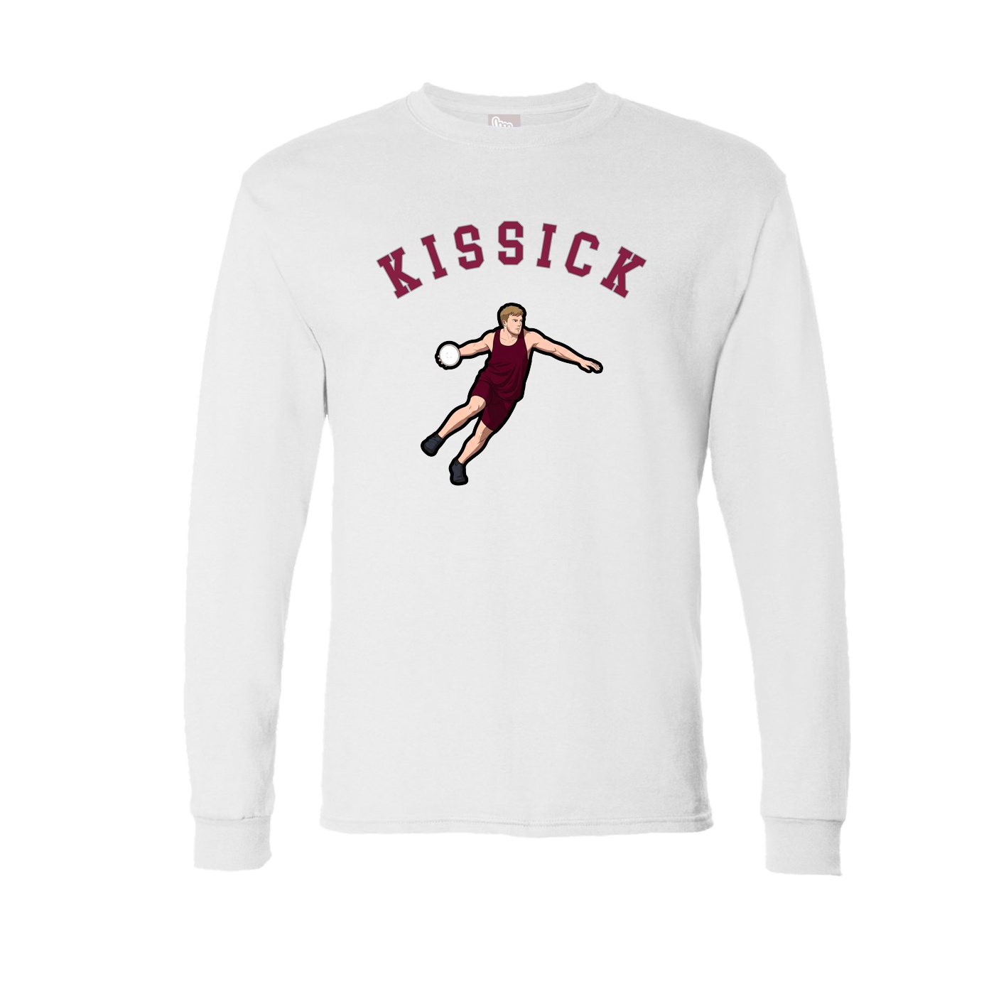 Long Sleeve Tee — Shirsey Arch in White