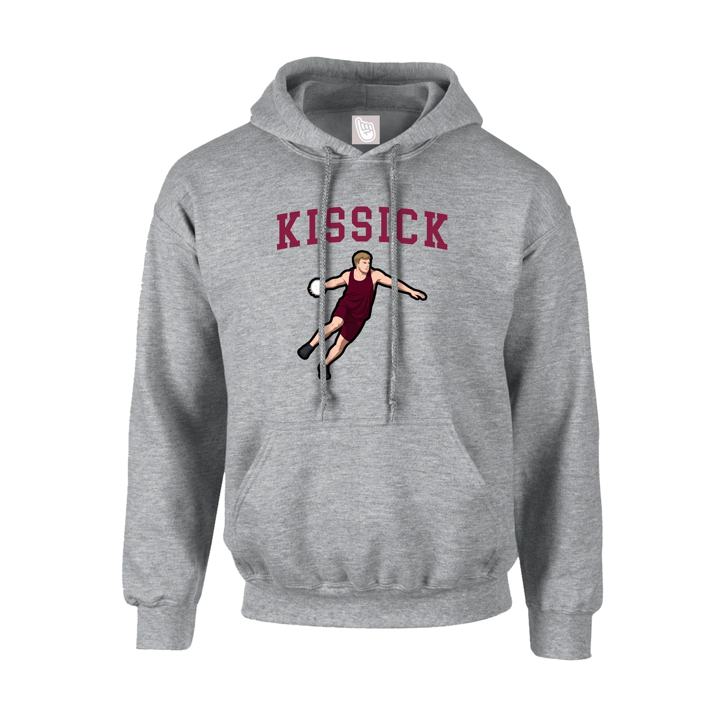 Hoodie — Shirsey in Grey