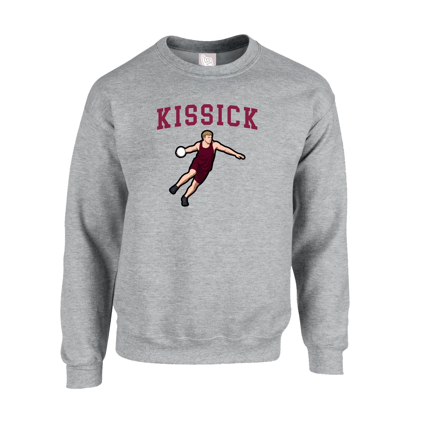 Fleece Crew — Shirsey in Grey
